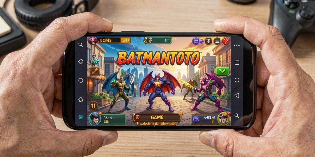 Screenshot gameplay <strong>BATMANTOTO</strong> menampilkan berbagai teka-teki yang menantang.