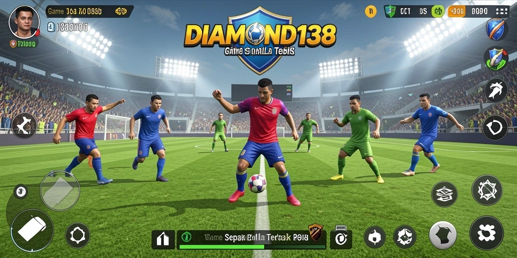 Tampilan gameplay mendebarkan di DIAMOND138 saat melawan tim terbaik.