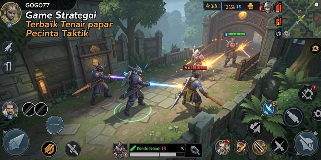 Tampilan gameplay GOGO77 yang mendebarkan dan menantang.