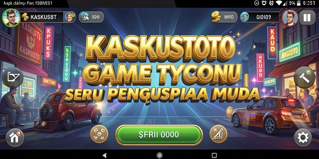 Tampilan gameplay KASKUSTOTO yang menarik dan interaktif.