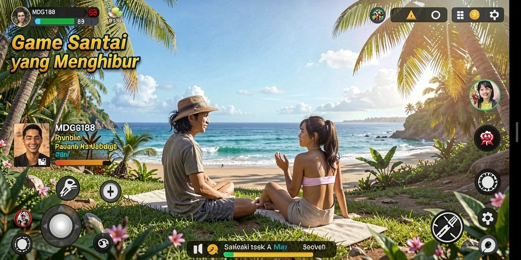 Tangkapan layar MDG188 menampilkan gameplay seru dan interaktif.