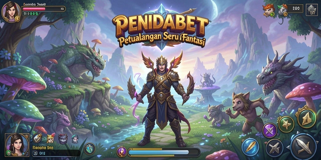 Tampilan gameplay PENIDABET yang menawankan dengan petualangan seru.
