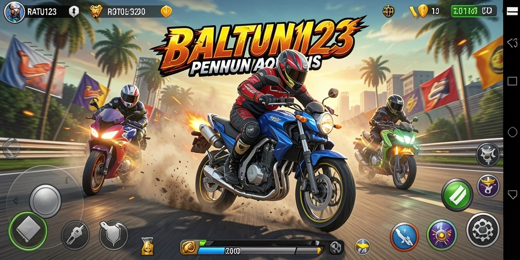 Gameplay RATU123 yang penuh aksi dan seru.